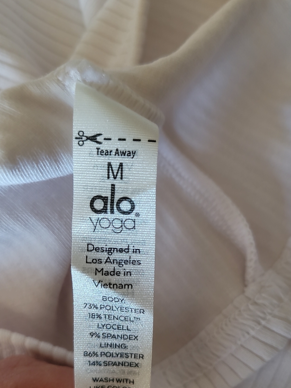 ALO Yoga Ribbed Insight Tank - Picture 10 of 12